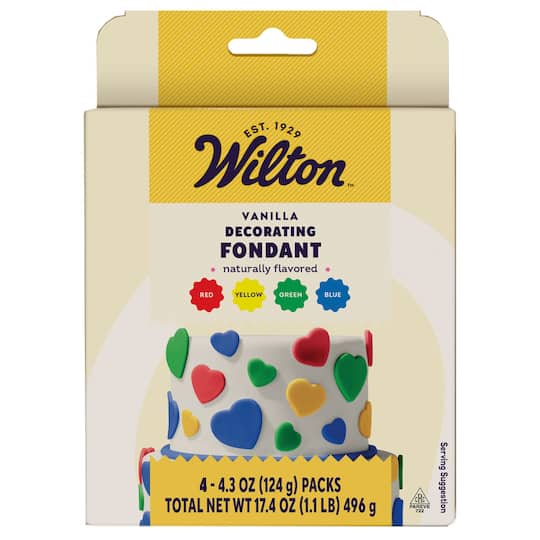 Wilton® Decorator Preferred Primary Colors Fondant Pack